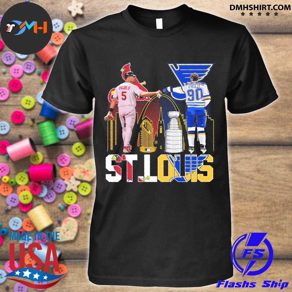 5 Pujols St Louis Cardinals And 90 Oreilly St.louis Blues Of St