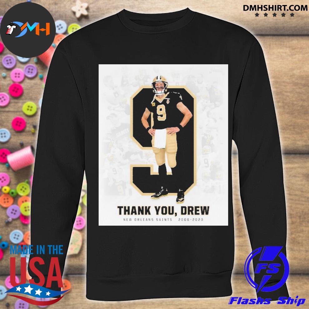 Le9end Thank You Drew Drew Brees Unisex T-Shirt - Teeruto