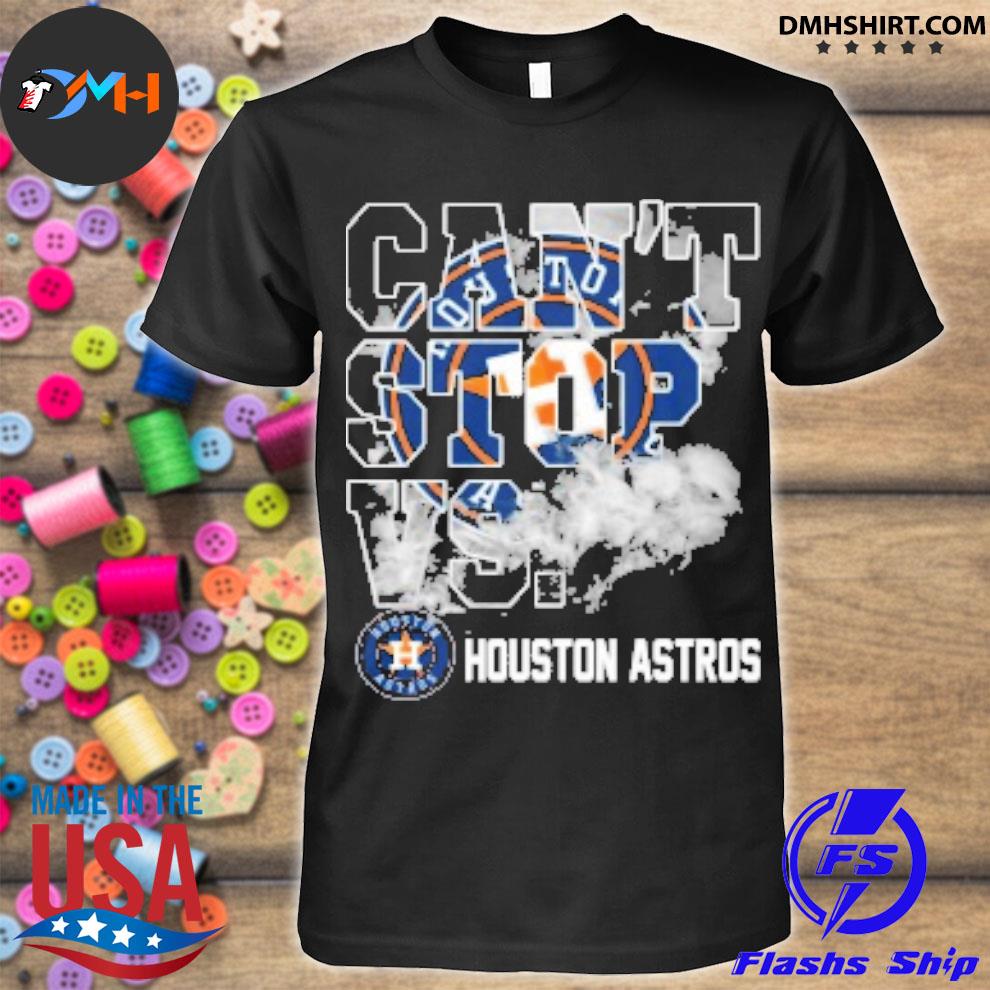 MLB Houston Astros Baseball Can't Stop Vs Houston Astros Women's T-Shirt