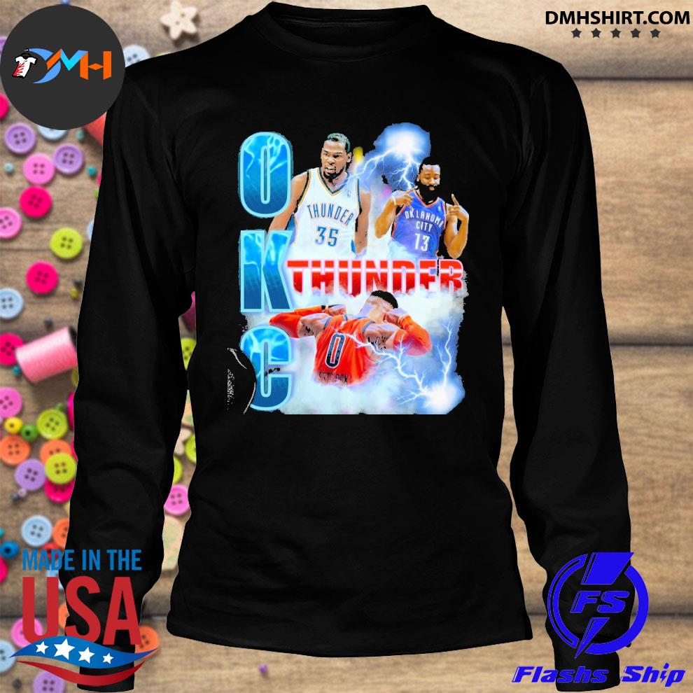 Official Oklahoma City Thunder T-Shirts, Thunder Tees, Thunder Shirts, Tank  Tops