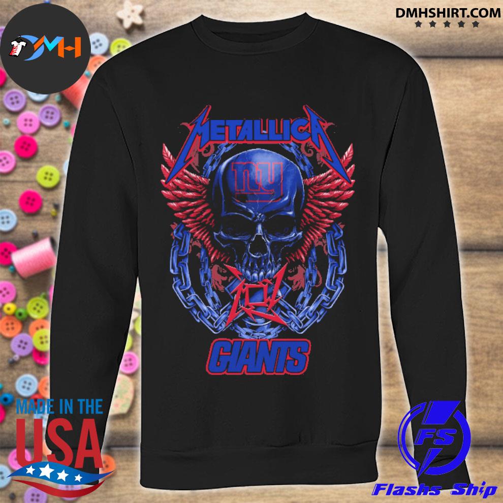 Official Skull Metallica New York Giants Shirt__trashed, hoodie, sweater  and long sleeve