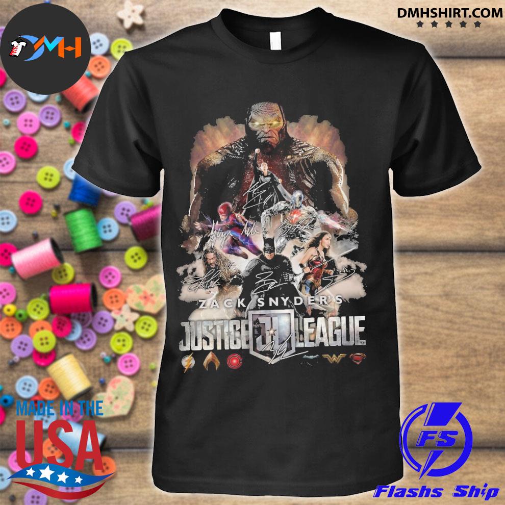 zack snyder justice league t shirt