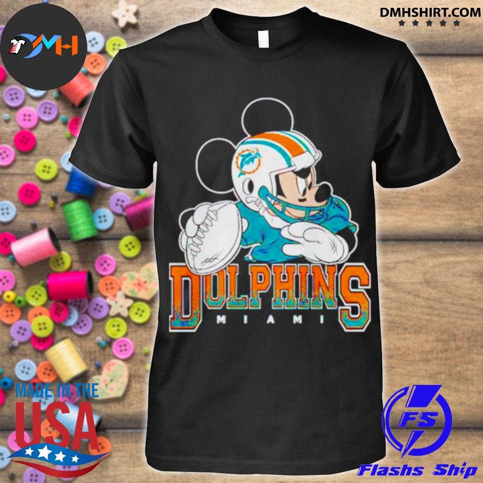 Miami Dolphins Disney Mickey shirt - Bouncetees