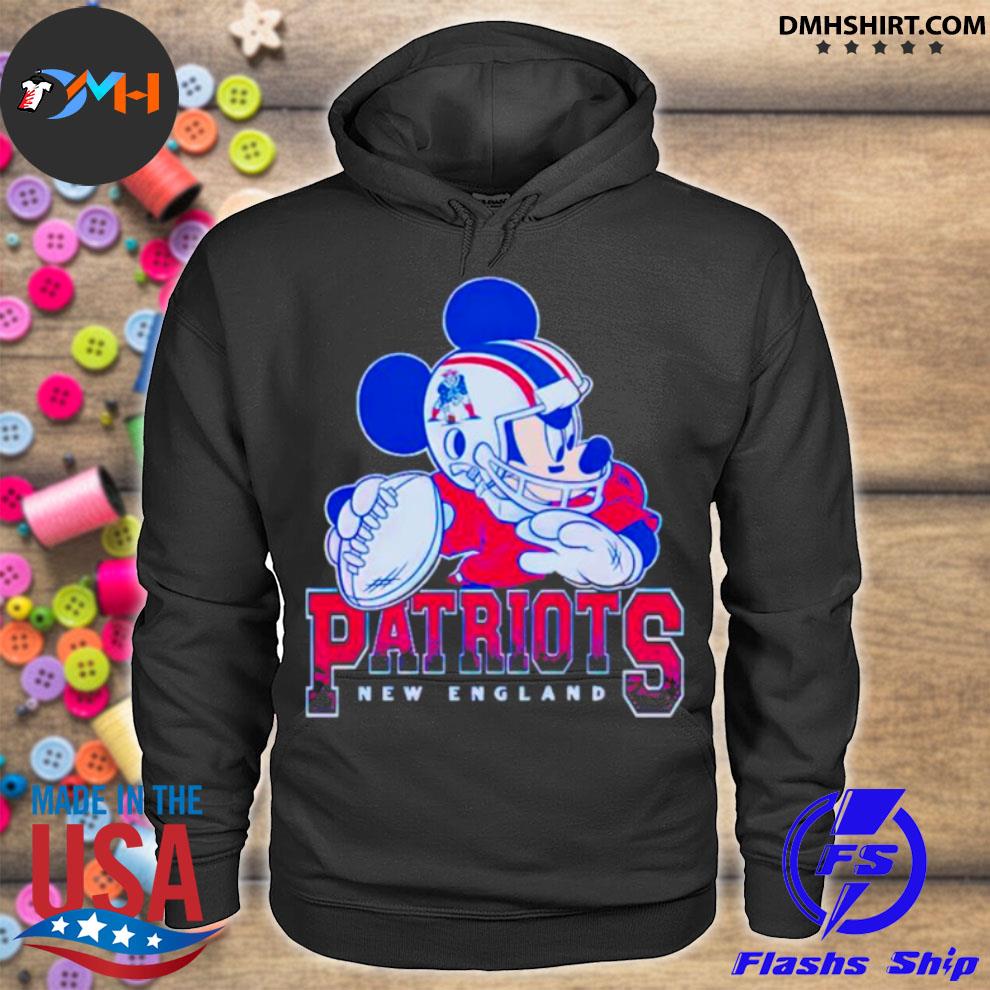 New England Patriots Disney Mickey shirt, hoodie, sweater, long