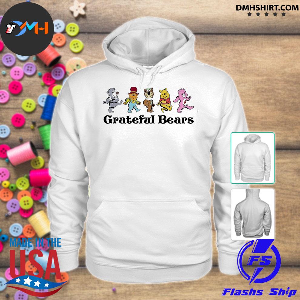 Grateful Dead Bear Disney Winnie Shirt, hoodie, sweater and long