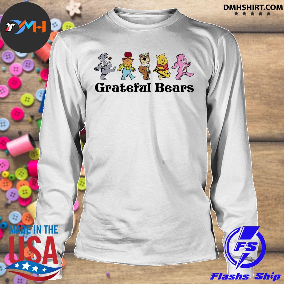 Grateful Dead Bear Disney Winnie Shirt, hoodie, sweater and long