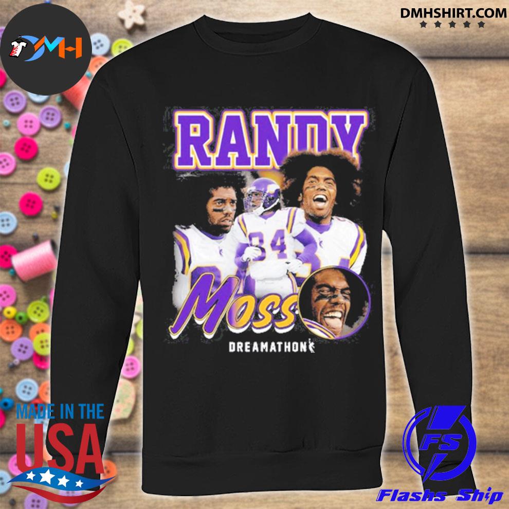 Official Randy Moss Minnesota Vikings Dreamathon T-shirt, hoodie, sweater,  long sleeve and tank top