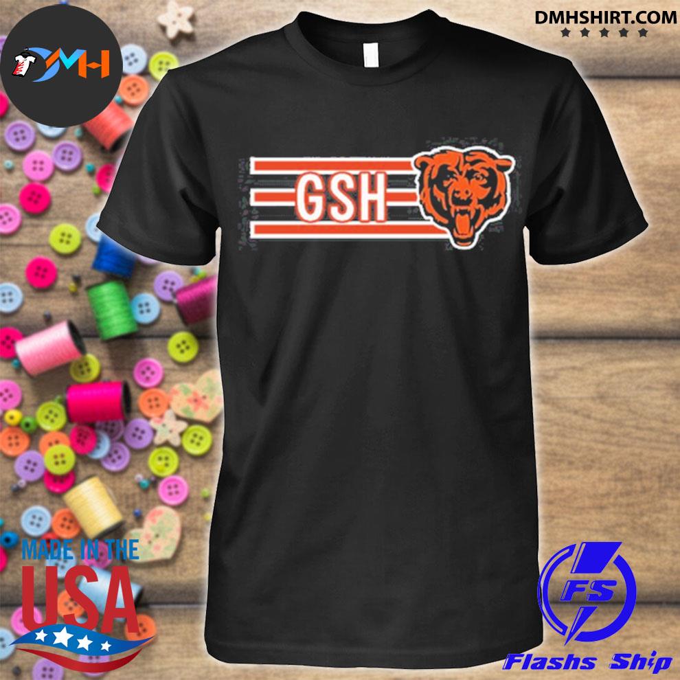 Official Gsh On Chicago Bears Logo T Shirt, hoodie, sweater, long sleeve  and tank top