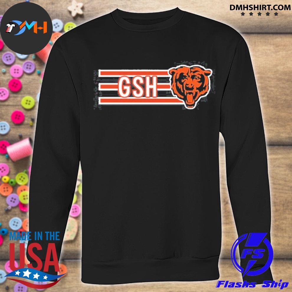 GSH on Chicago Bears trend shirt, hoodie, sweater, long sleeve and tank top