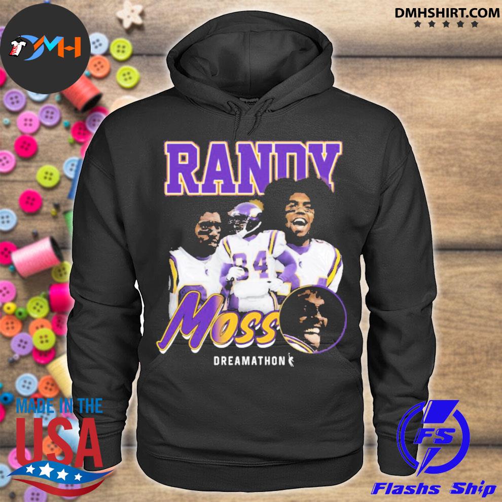 Justin Jefferson Wearing Randy Moss Dreamathon Shirt, hoodie, sweater, long  sleeve and tank top