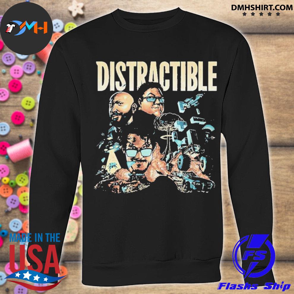 Official Distractible Podcast Series 2021 Shirt, hoodie, sweater, long  sleeve and tank top