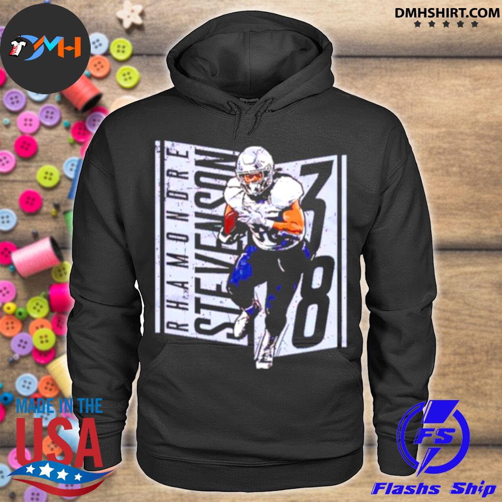 Rhamondre Stevenson New England Player Name shirt, hoodie, sweater