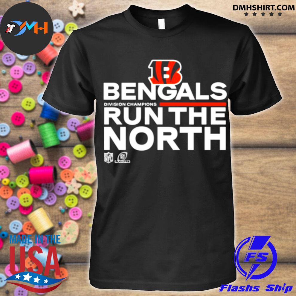 Bengals Division Champions Run The North shirt, hoodie, sweater, long  sleeve and tank top