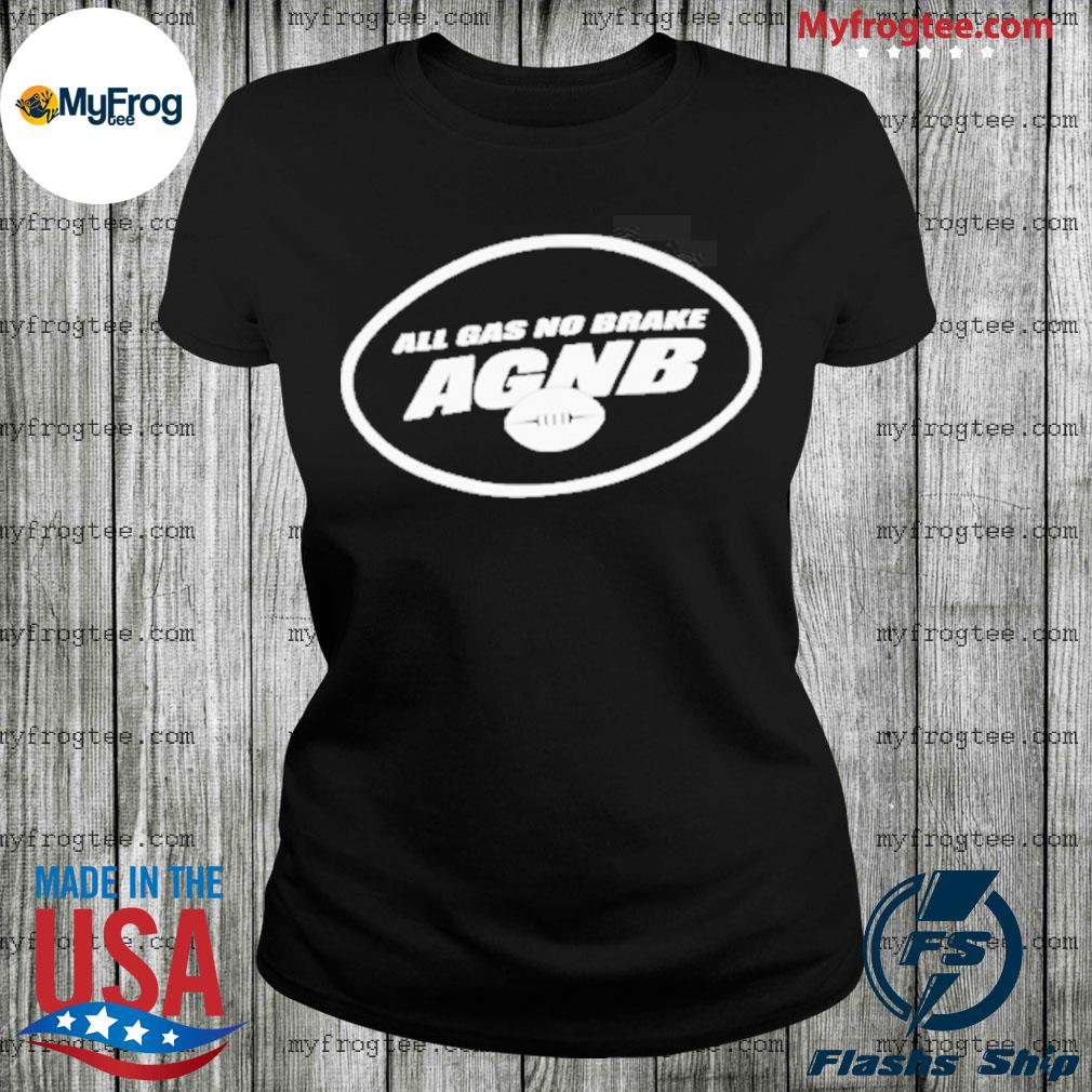 Zach Wilson All Gas No Brake Agnb T Shirt Jets Videos Alijah Vera Tucker  New York Jets - Trainershirt