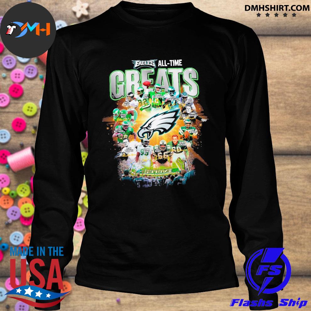 Eagles All Time Greats Philadelphia Eagles New Version T-Shirt - TeeNavi