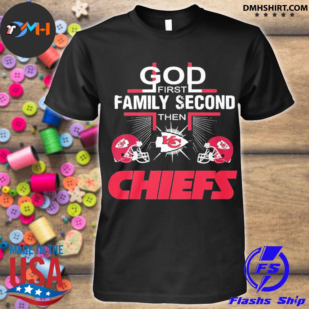 God, Family, and Kansas City Chiefs Football Priorities Shirt, Kc Chiefs  Gifts For Men