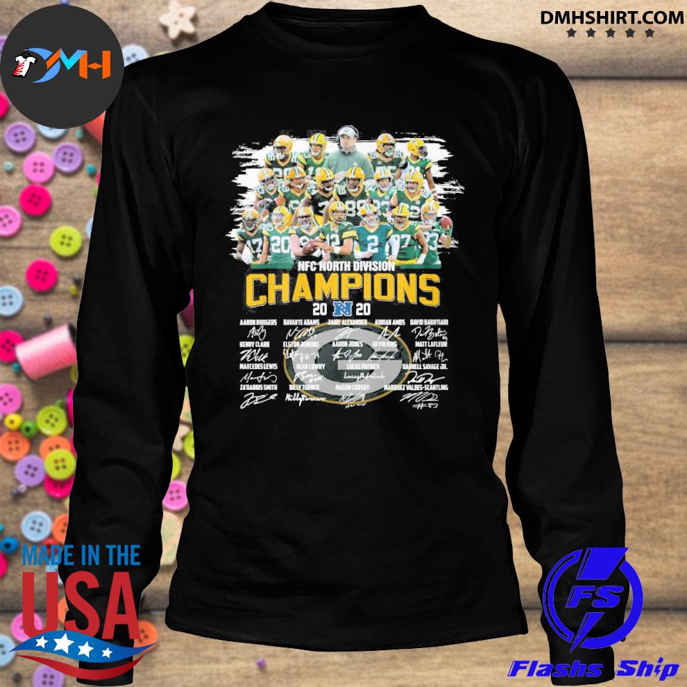 Official Green Bay Packers Nfc North Division Champions 2020 Shirt, hoodie,  sweater and long sleeve