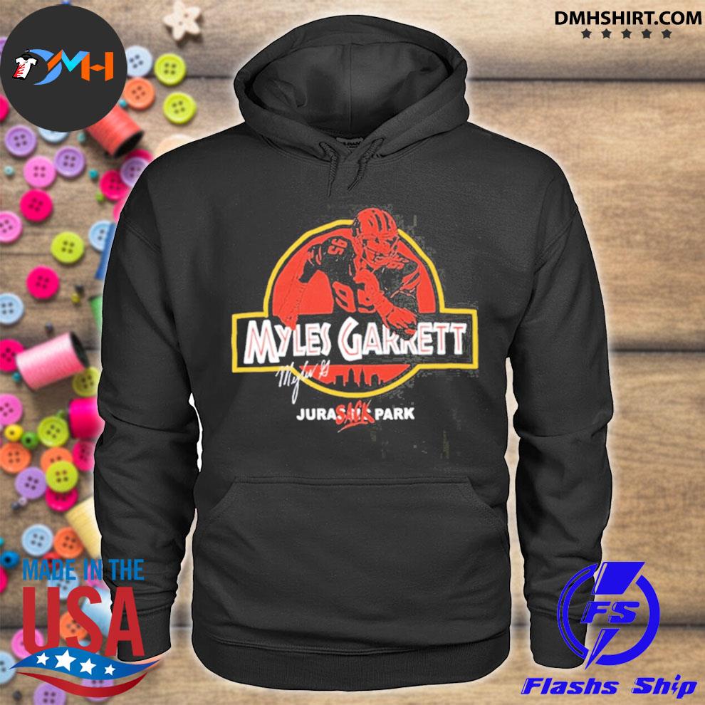 Myles Garrett Jurassic Park Sack Shirt, hoodie, tank top, sweater