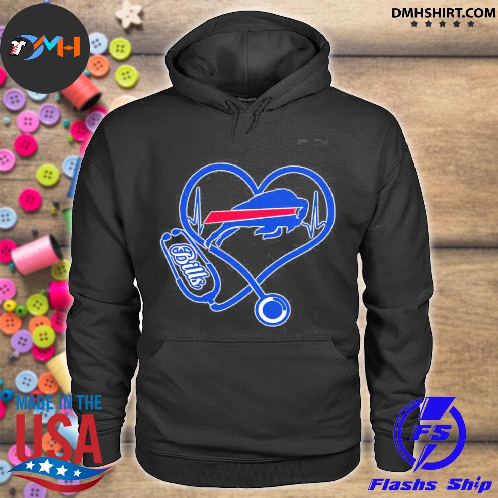 Nurse Heart Buffalo Bills limited Shirt, Hoodie, Long Sleeved, SweatShirt