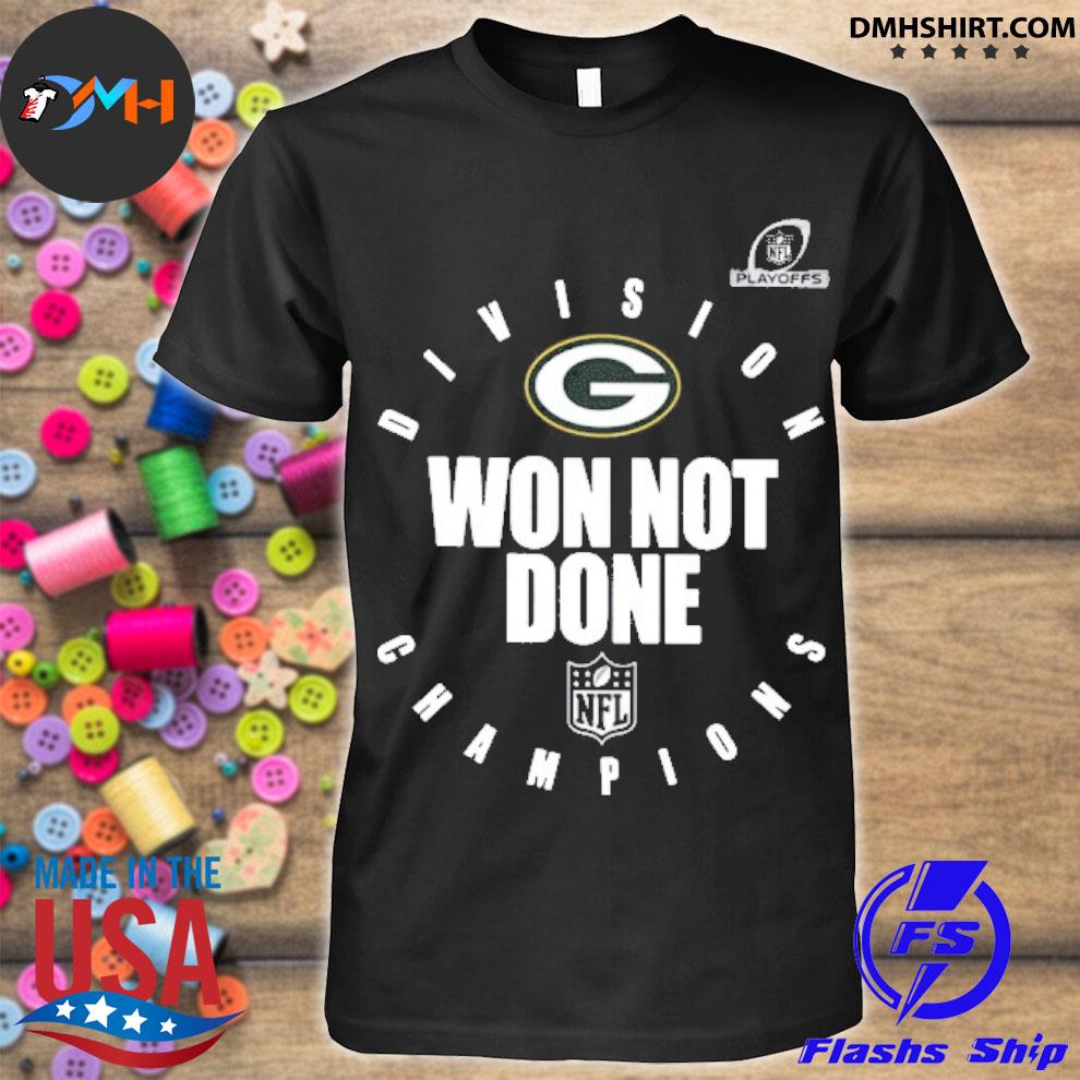 Green Bay Packers NFL Playoffs Division Champions Won Not Done SVG