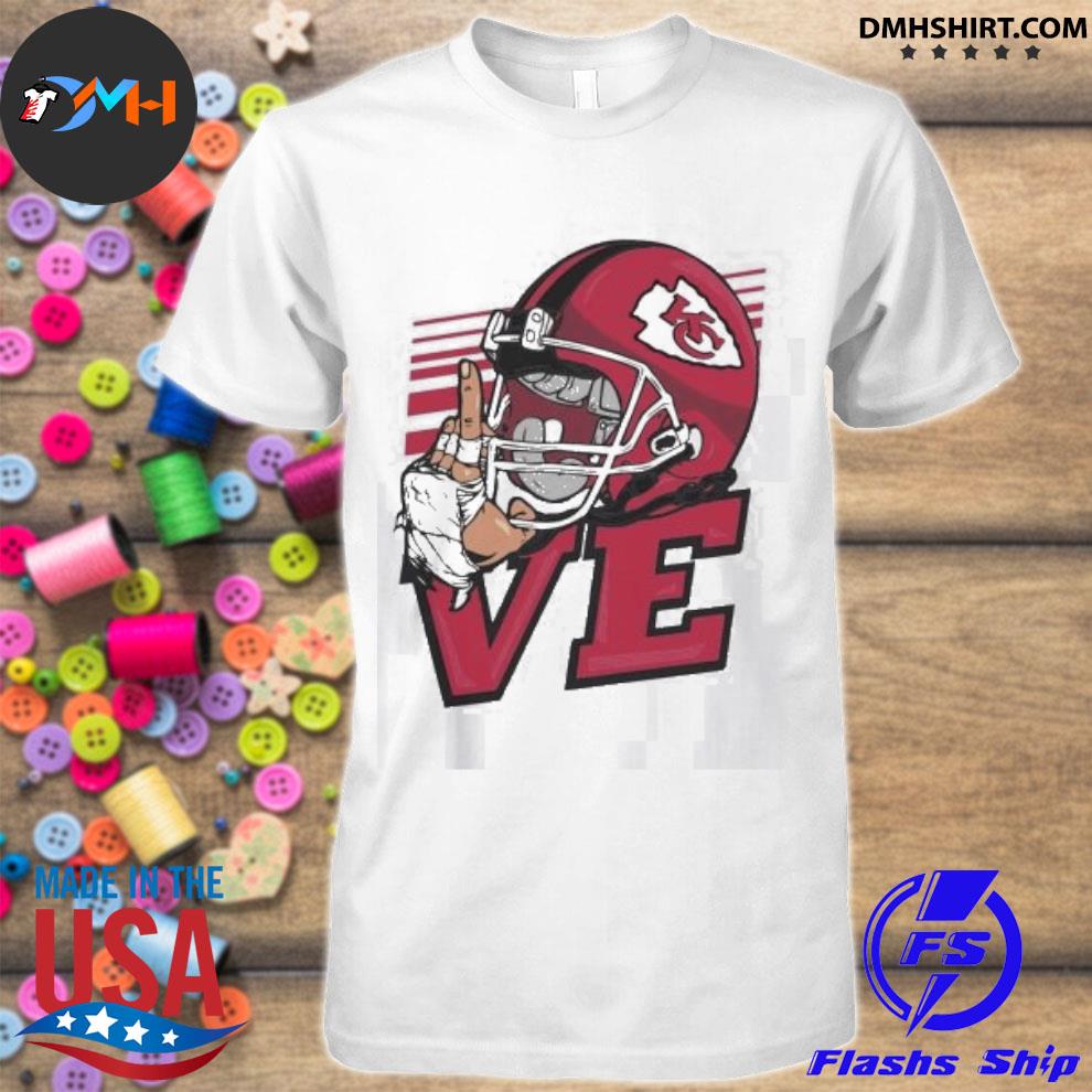 Love Sign Kansas City Chiefs T-Shirt - Cruel Ball