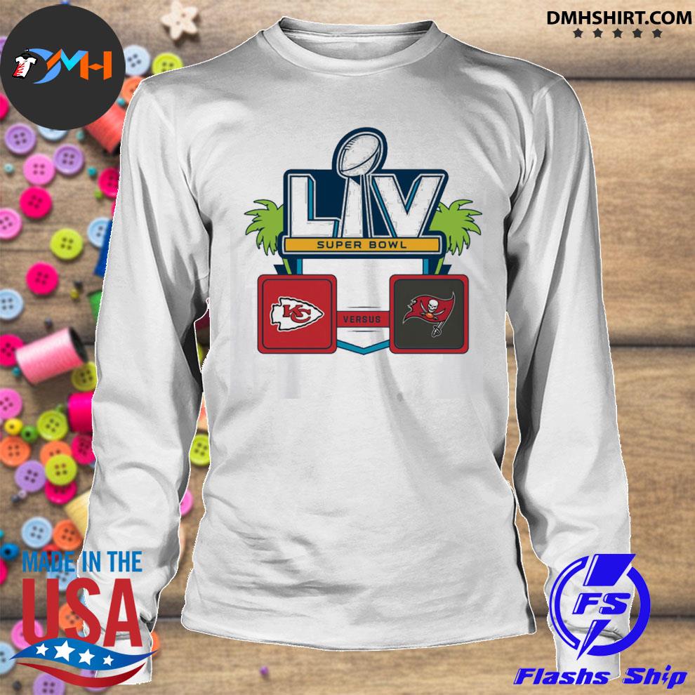 Nfl Super Bowl Lv 55 Kansas City Chiefs Vs Tampa Bay Buccaneers 2021 Shirt,  hoodie, sweater and long sleeve