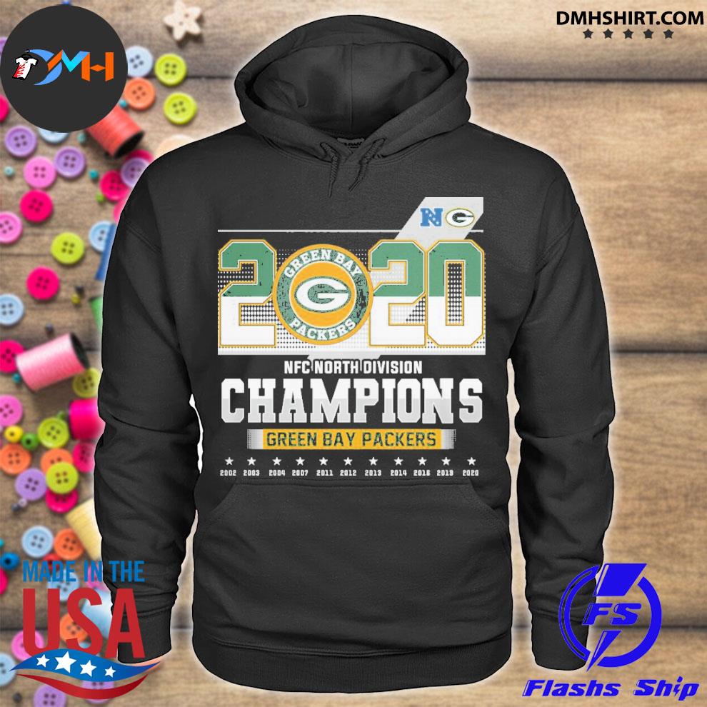 2020 NFC North Division Champions Green Bay Packers shirt, hoodie