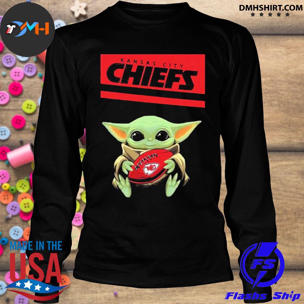 Kansas City Chiefs Afc West Champions Baby Yoda Baby Groot Hug Chiefs Ball  Custom Name And Number Polo Shirt