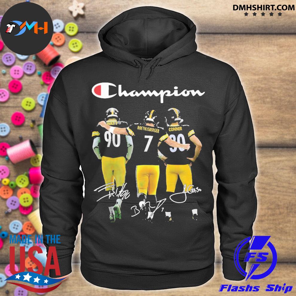 Champions Pittsburgh Steelers T J Watt 90 Ben Roethlisberger 7