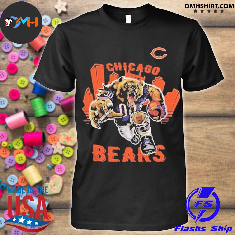 Official Abercrombie Clothing Store Shop Merch Chicago Da Bears Graphic Tee  Shirt - Snowshirt