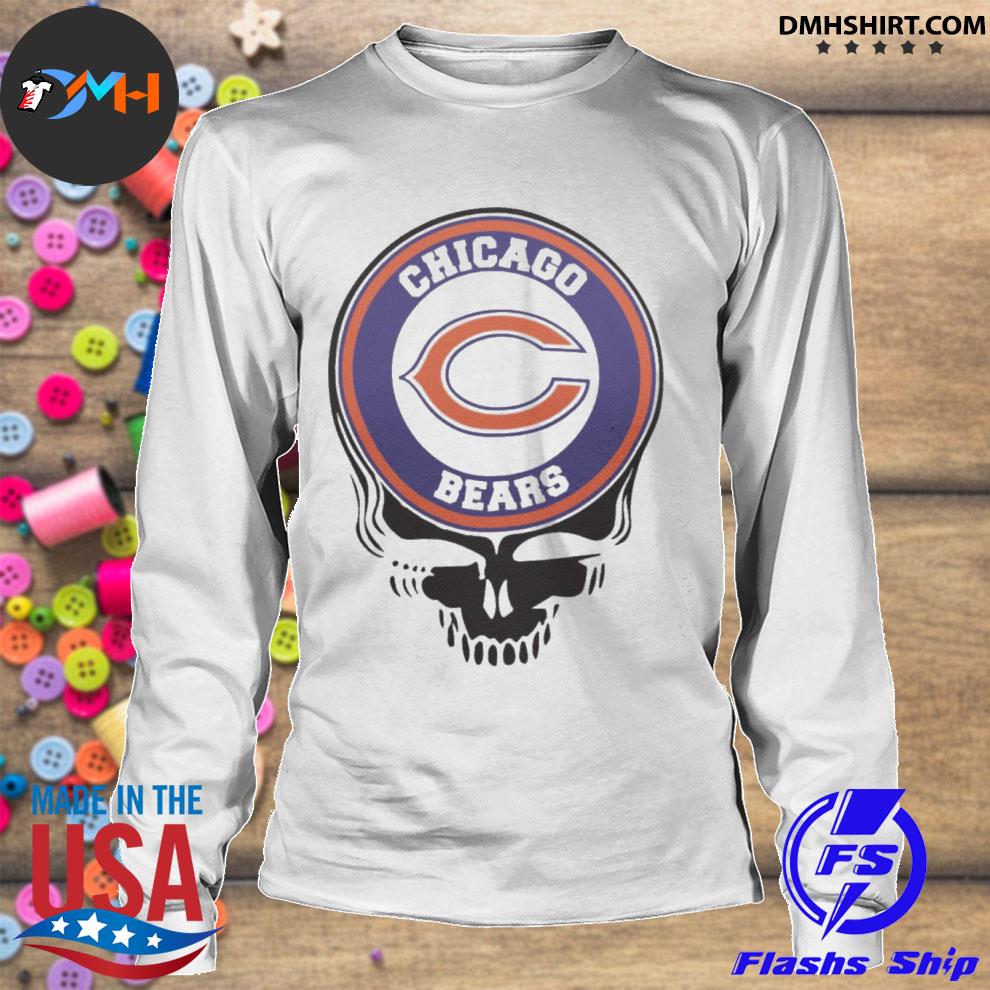 Official Chicago Bears skull shirt, hoodie, sweater and tank top