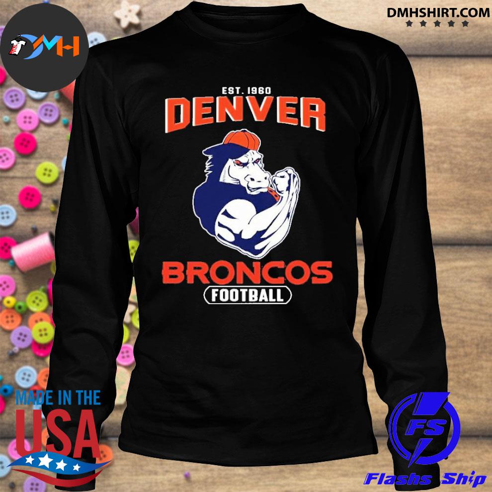 Denver Broncos 1960 helmet football sweatshirt, hoodie, sweater