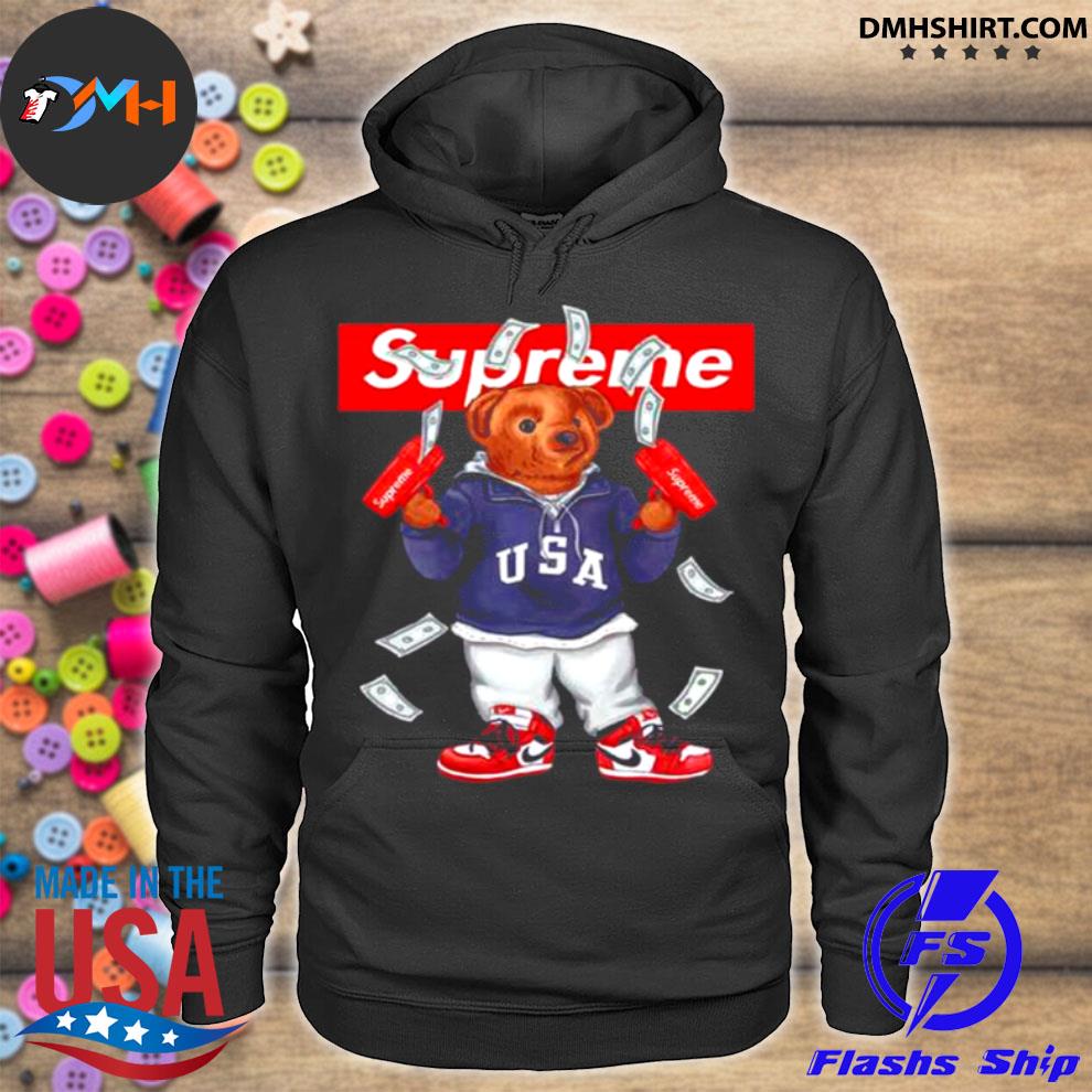 Funny Supreme Hot Bear shirt - Kingteeshop