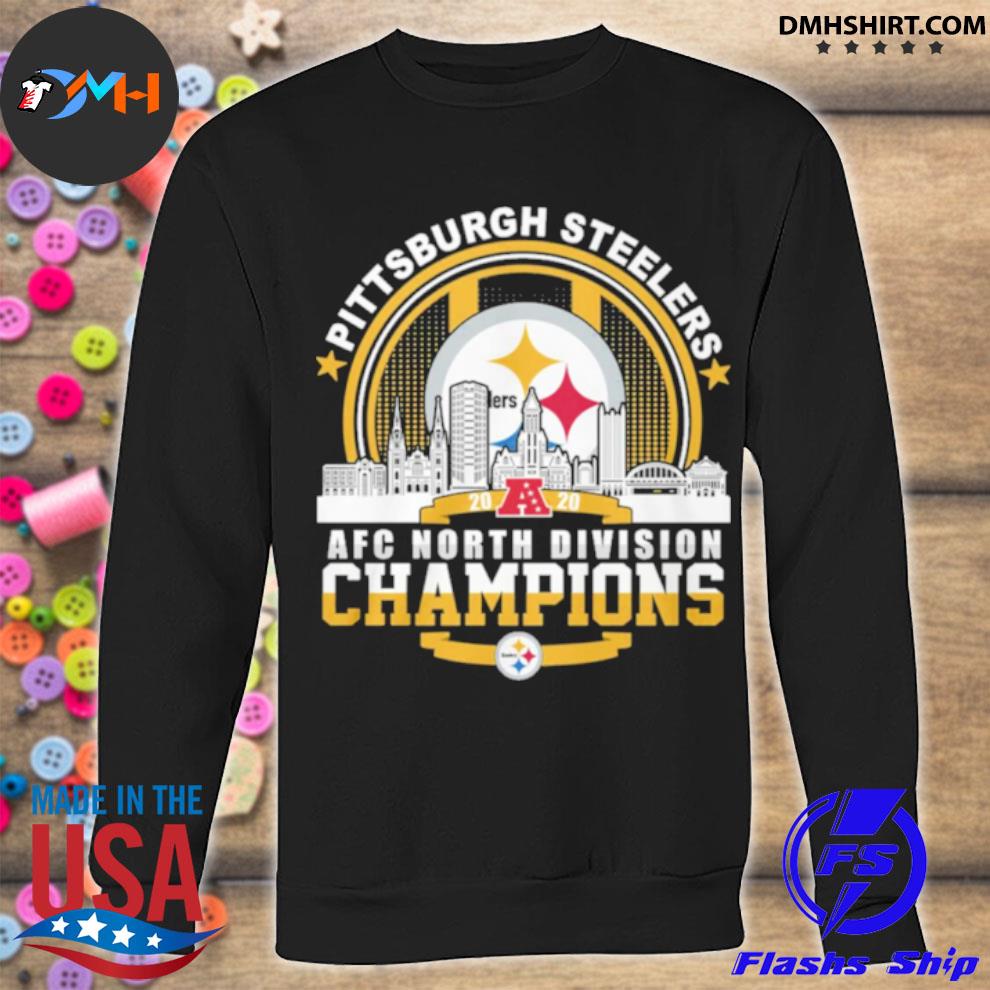 2020 AFC North division Champions Pittsburgh Steelers shirt, hoodie,  sweater and long sleeve