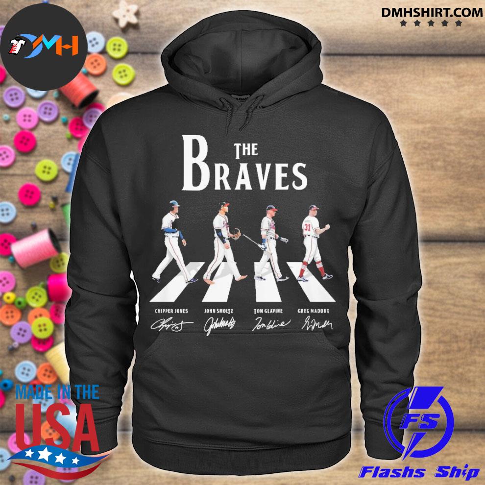 Official The Braves Abbey Road signatures shirt, hoodie