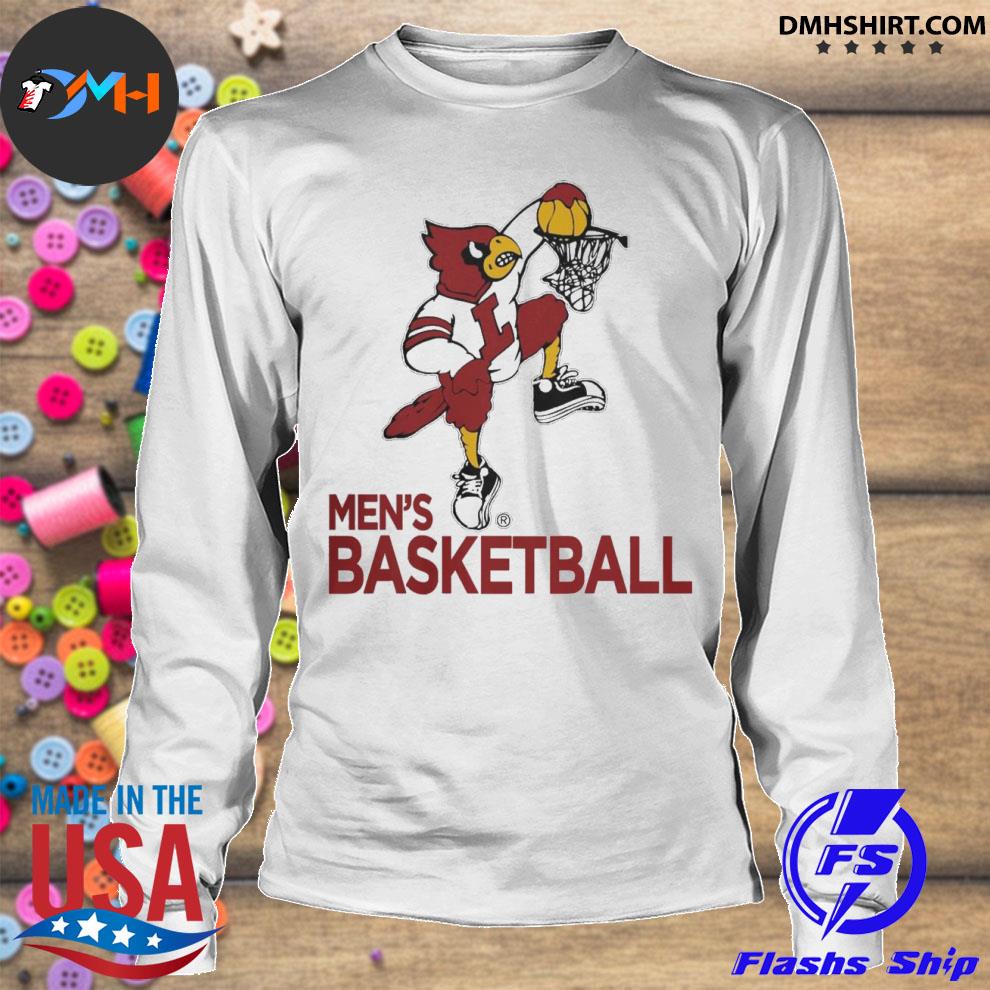 Louisville Cardinals mascot men's basketball shirt, hoodie, sweater, long  sleeve and tank top